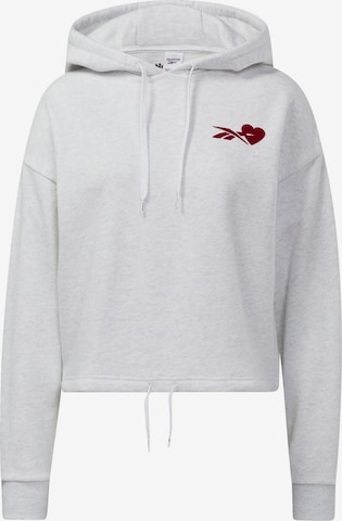 Reebok Classics Sweatshirt 'Valentines Day' in Grijs: voorkant