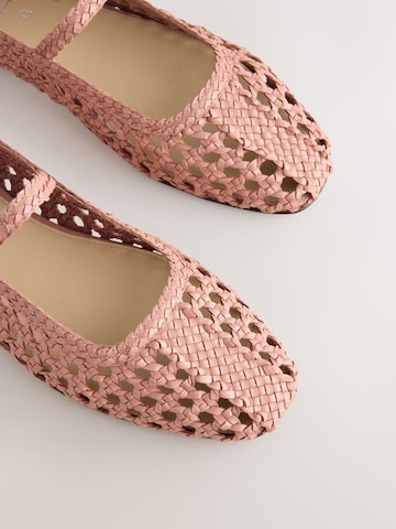 Next Strap ballerina 'Forever Comfort' in Orange