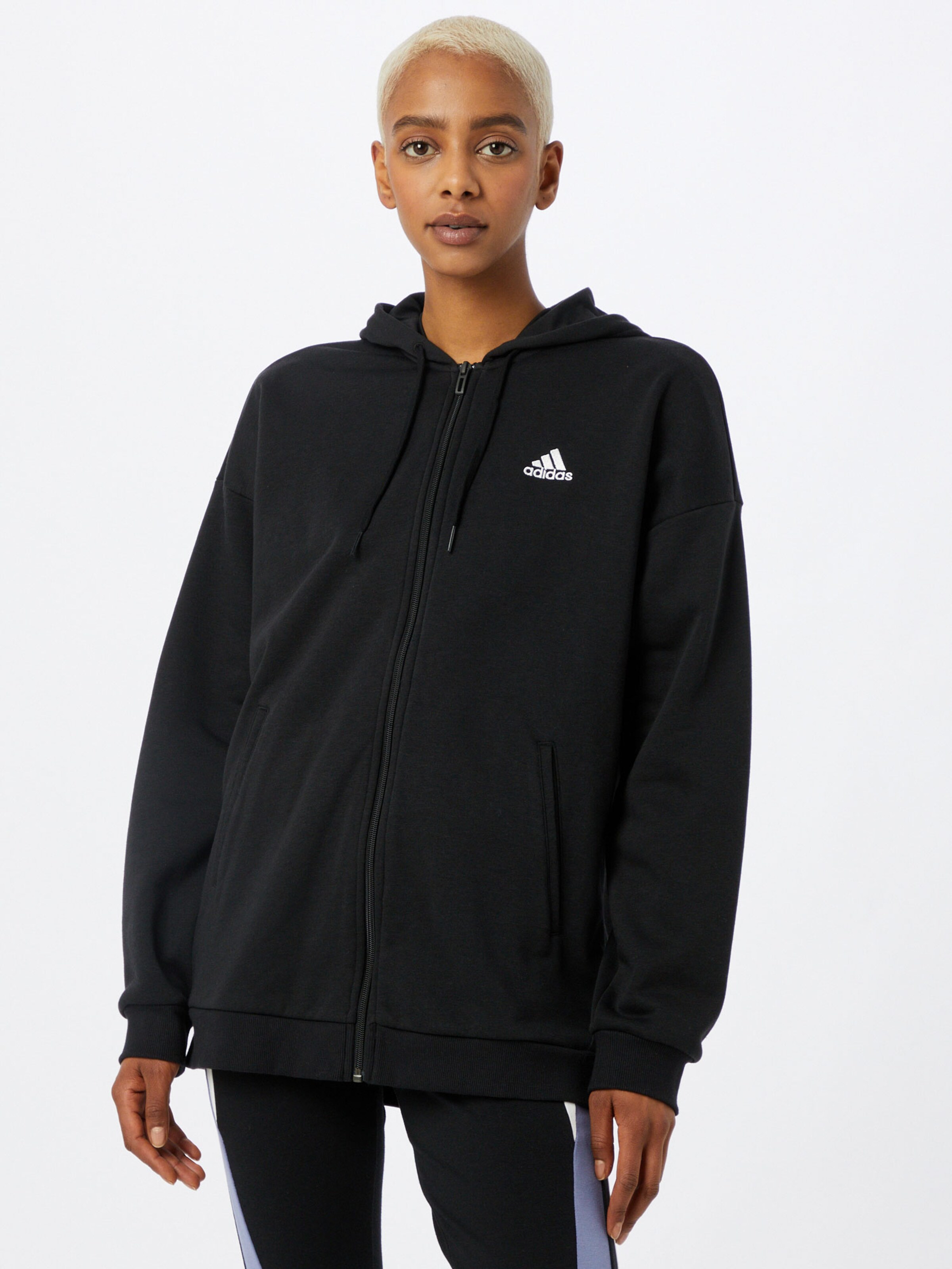 Frauen Sportarten ADIDAS PERFORMANCE Sportsweatjacke in Schwarz - SE49193 Frauen Sportarten ADIDAS PERFORMANCE Sportsweatjacke in Schwarz - SE49193