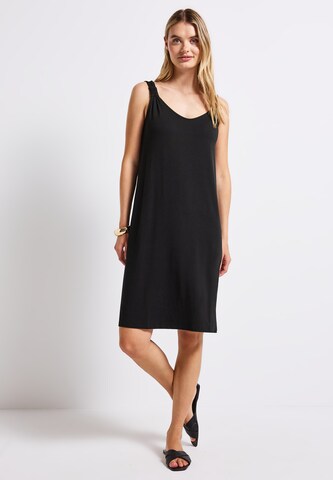 STREET ONE Kleid in Schwarz: Vorderseite
