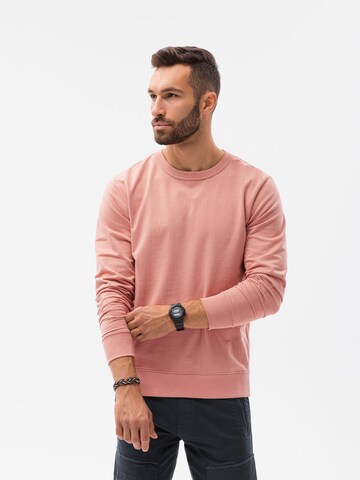 Ombre Sweatshirt 'B1153' in Roze: voorkant