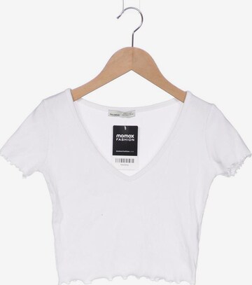 Pull&Bear Top & Shirt in M in White: front