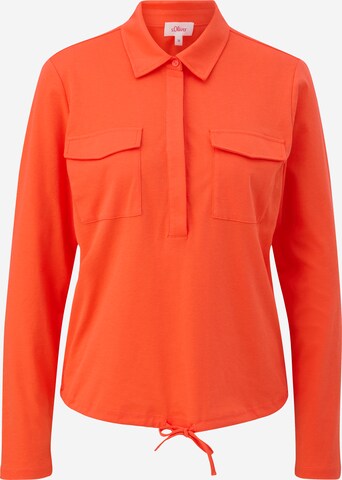 s.Oliver Blus i orange: framsida