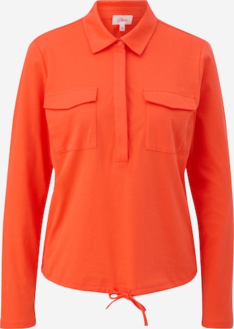 Camicia da donna di s.Oliver in arancione: frontale