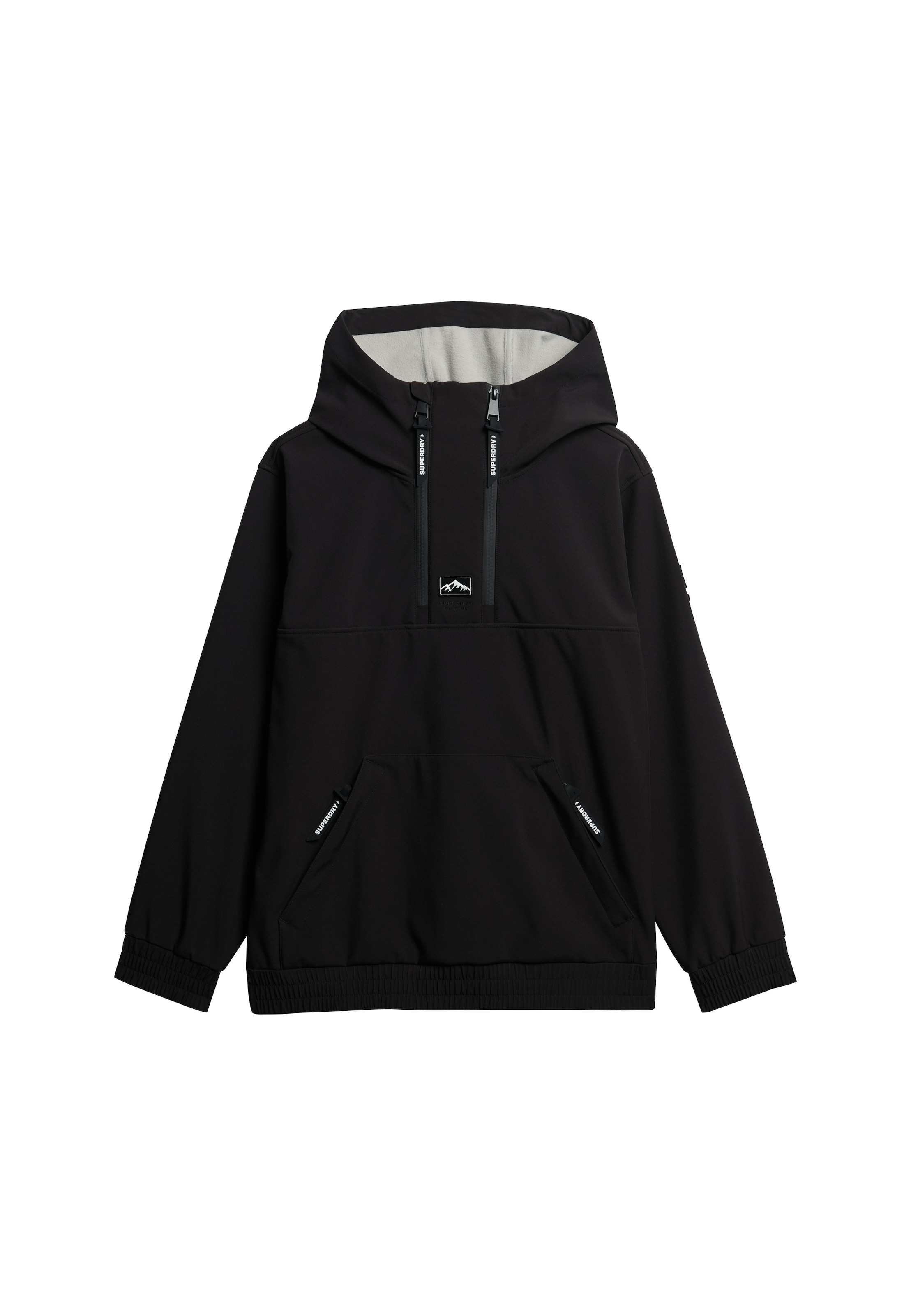 Superdry Sportjas in Zwart: voorkant