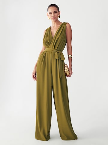 BWLDR Комбинезон 'ALINA' в Зеленый: спереди