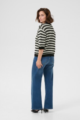 Pull-over 'Stine' Kaffe en blanc