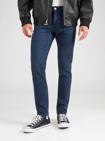 JACK & JONESSlimfit Traperice 'JJIGLENN JJORIGINAL' - plava boja: prednji dio