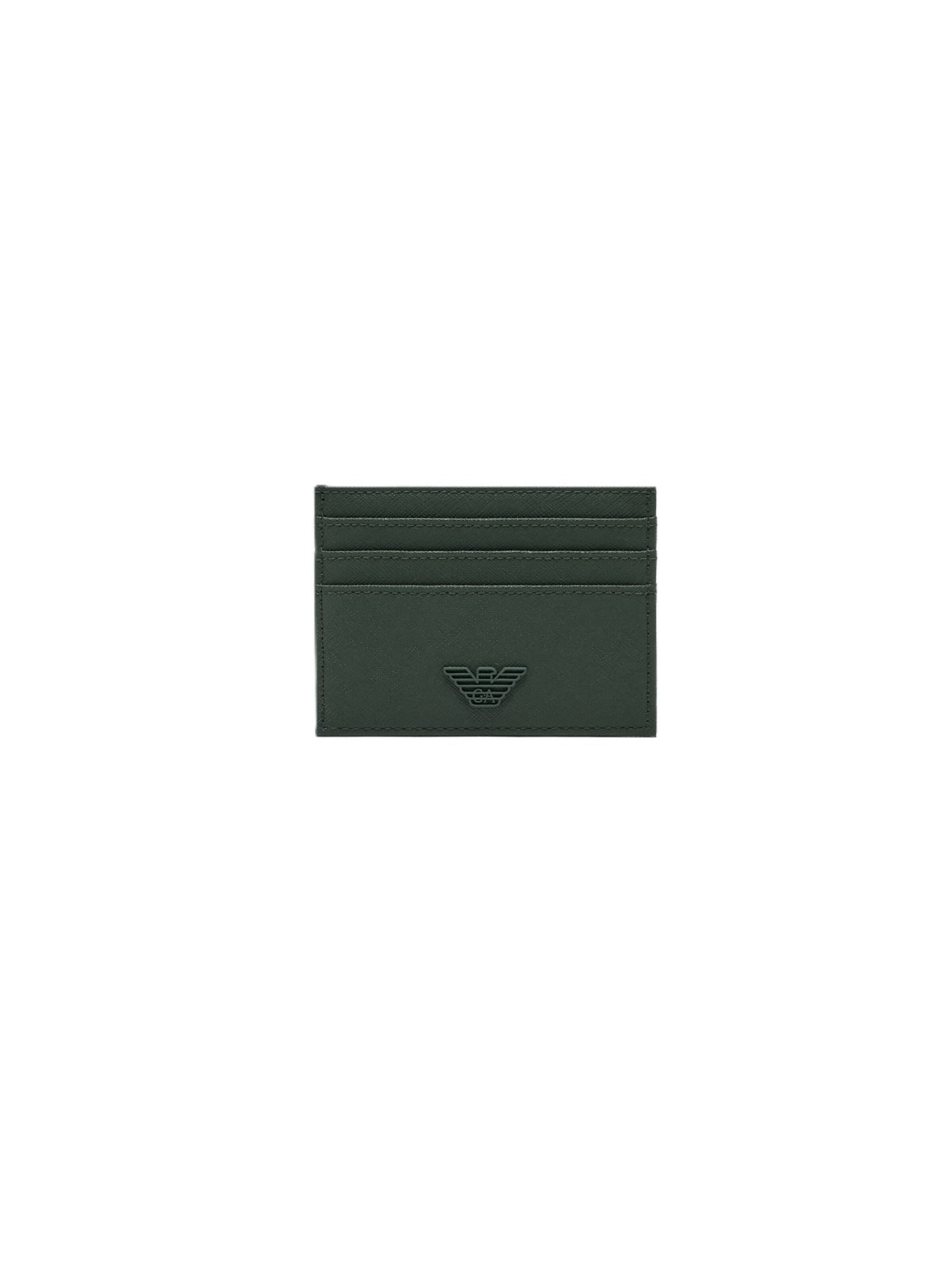 Emporio Armani Wallet 'EM000984 AF13666' in Green: front
