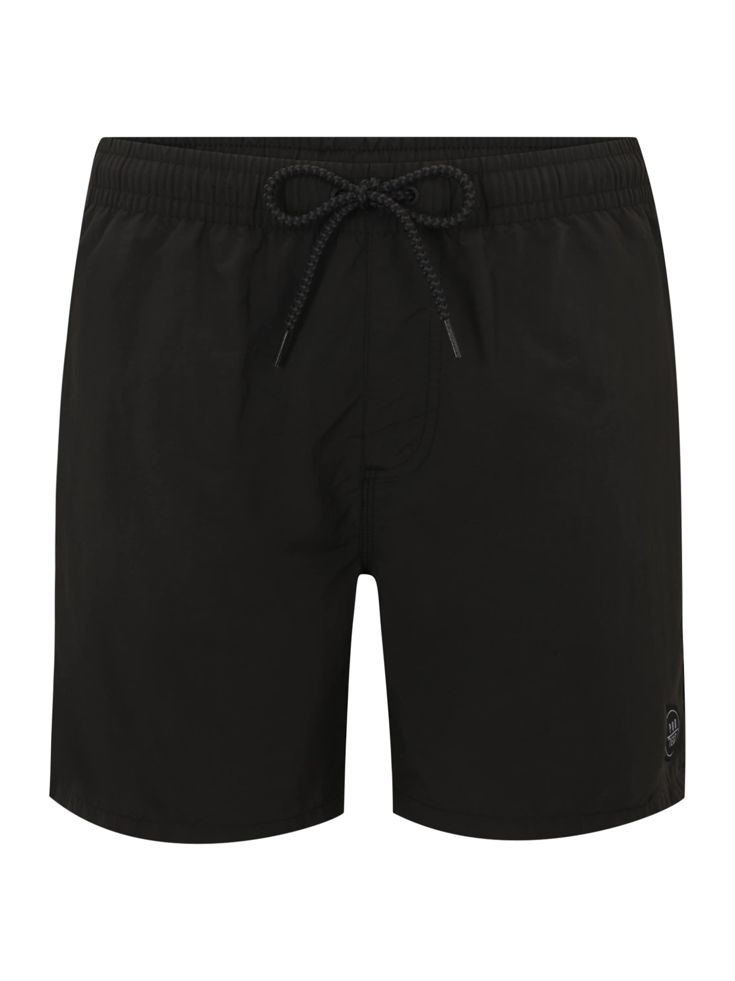 Maillot de bain de sport 'FASTER' PROTEST en noir : devant