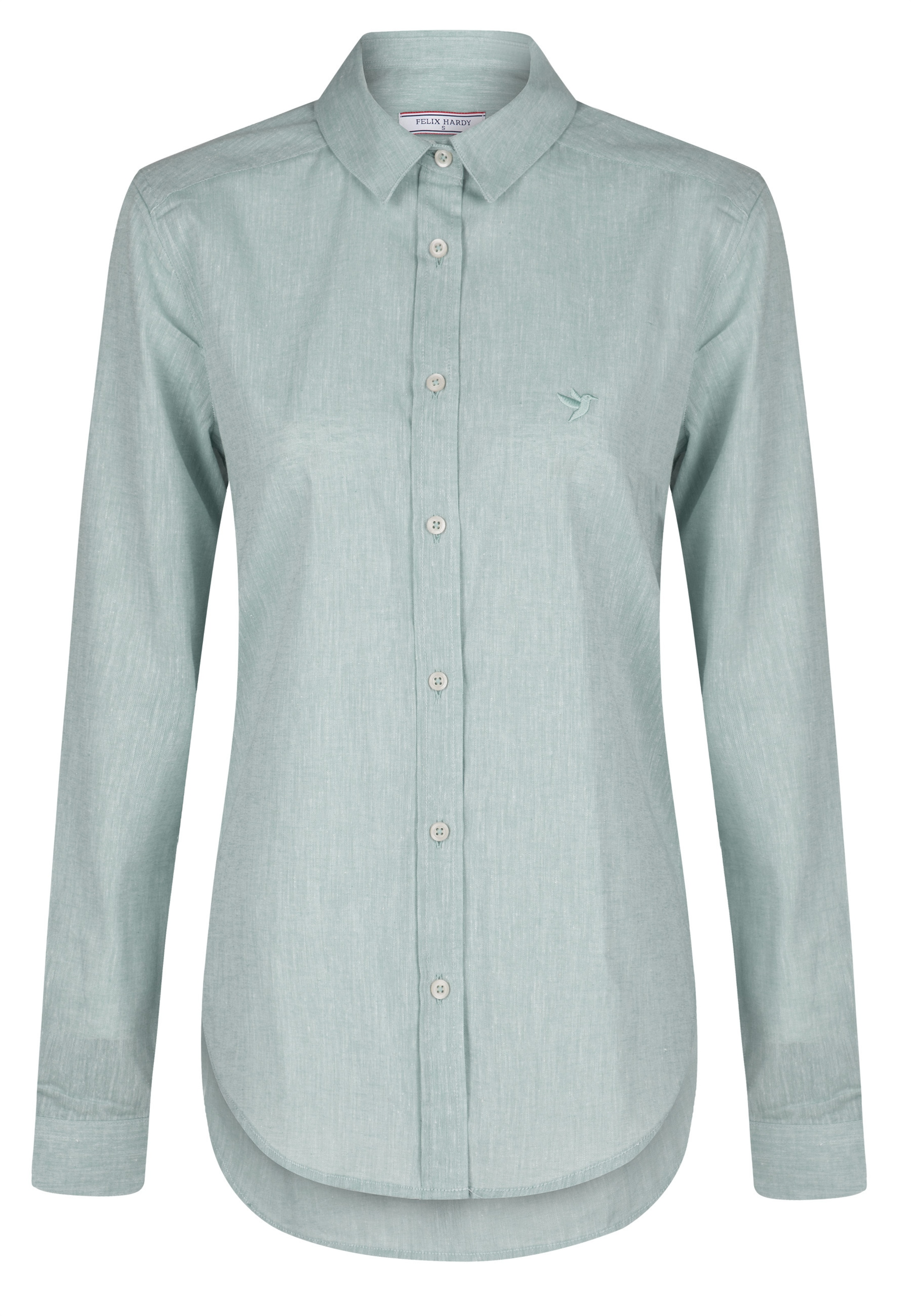 Felix Hardy Bluse in Blau: Vorderseite