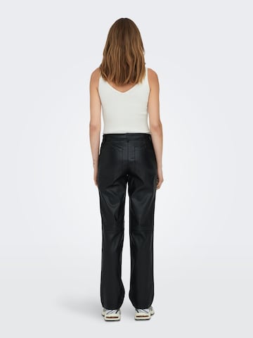 ONLY Regular Pants 'IDINA' in Black