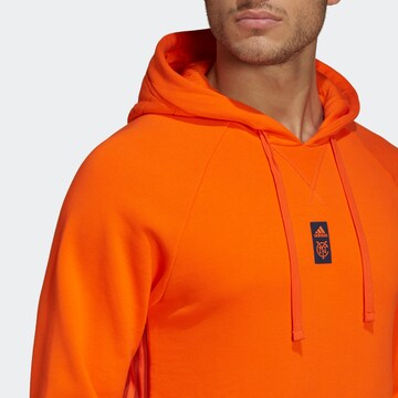 ADIDAS SPORTSWEAR Sportsweatshirt in Orange