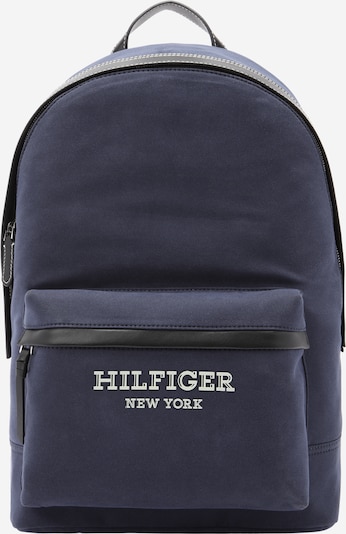 TOMMY HILFIGER Mugursoma 'CLASSIC', krāsa - tumši zils / melns / balts, Preces skats