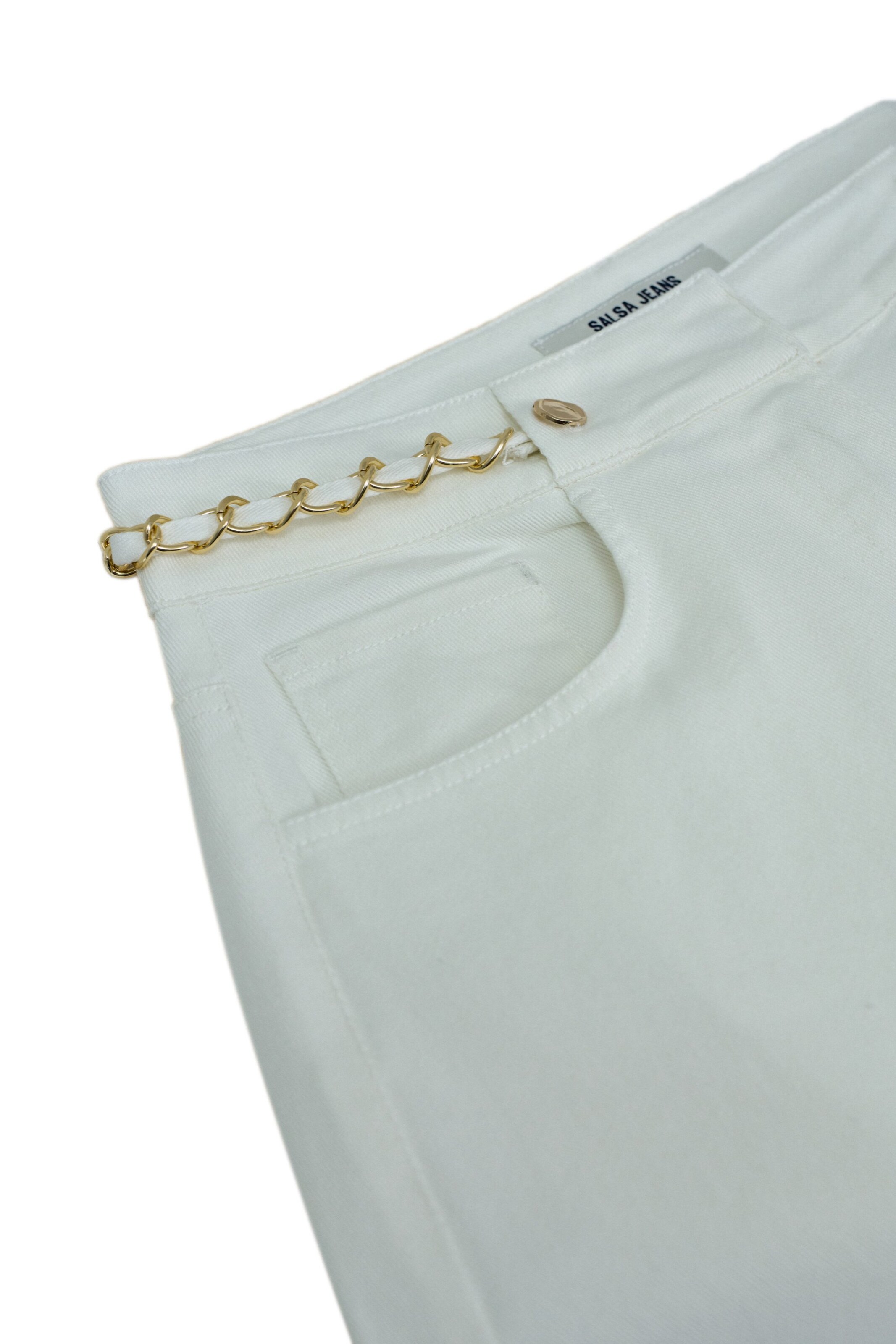 Salsa Jeans Rok 'True' in Wit