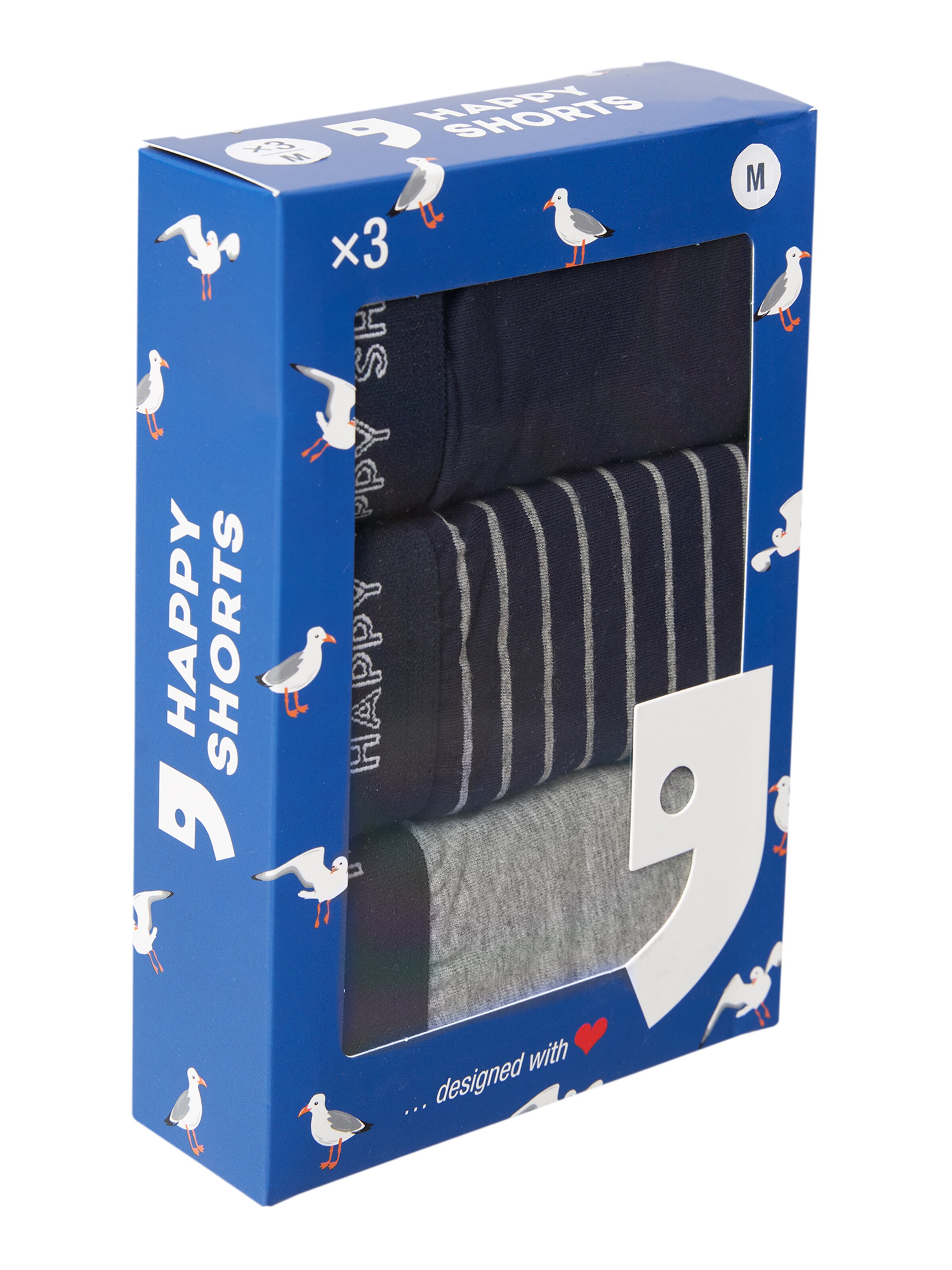 Happy Shorts Boxer shorts ' Motive ' in Blue