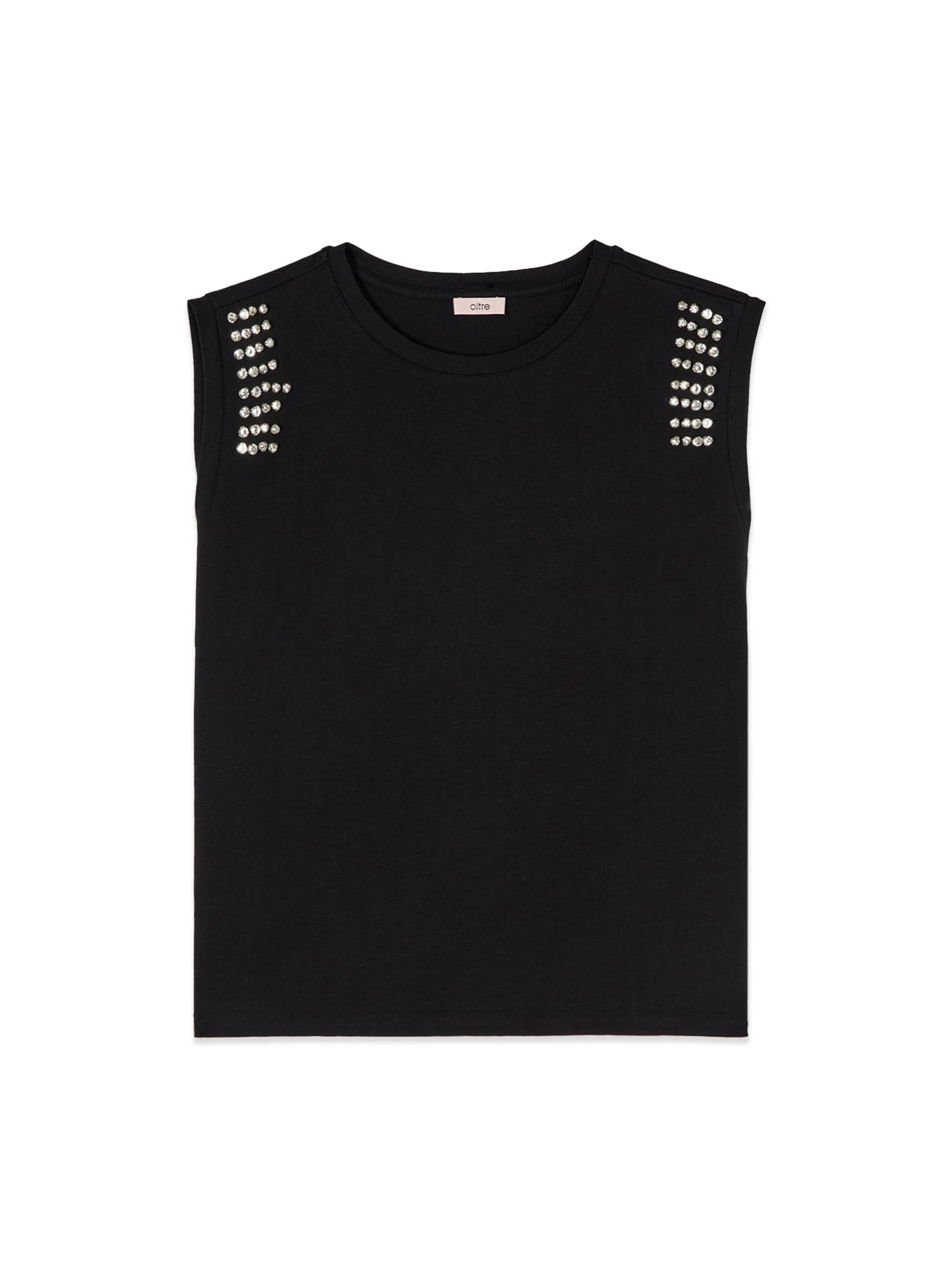oltre - Top en negro: frente