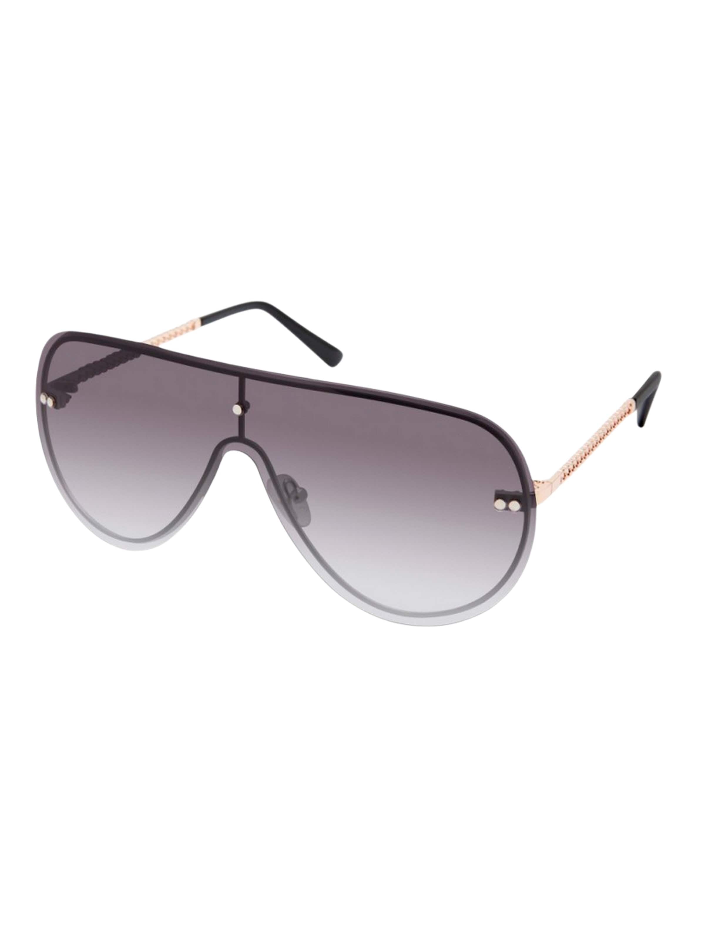 GUESS Okulary przeciwsłoneczne w kolorze czarny: przód
