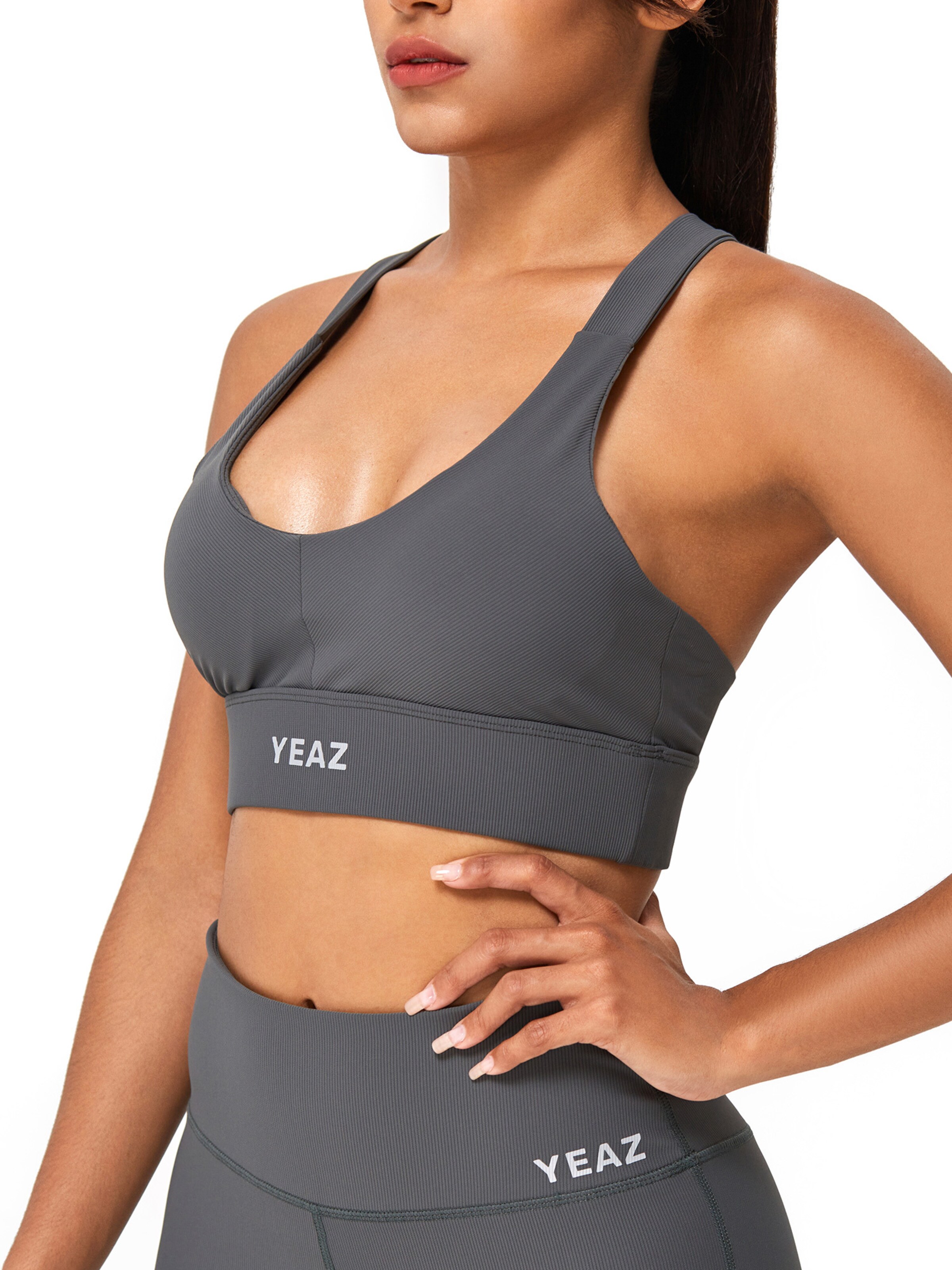 pelēks YEAZ Sporta topiņš 'Vibrant'