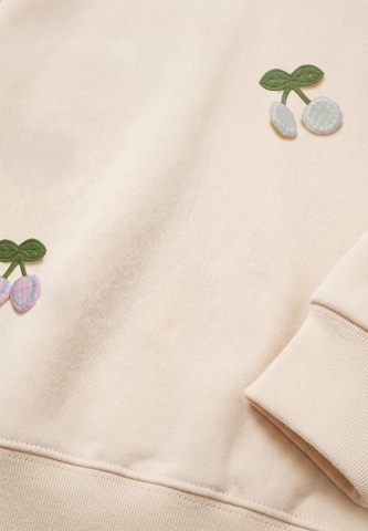 Sweat-shirt 'Pop' MYMO en beige