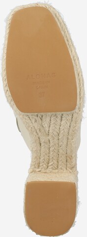 Alohas - Zapatos abiertos 'Pico' en beige