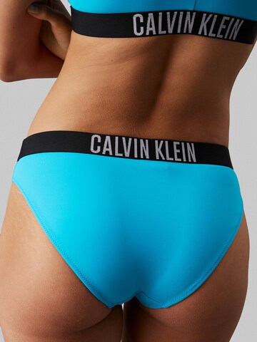 Calvin Klein Swimwear Bikinibroek in Blauw