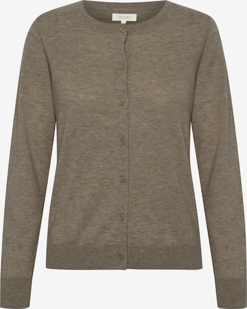 Part Two Strickjacke in Beige: Vorderseite