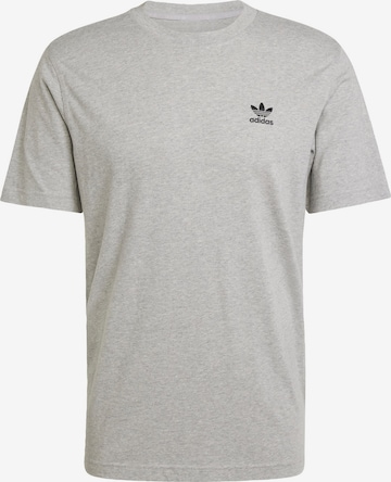 T-Shirt 'Trefoil Essentials' ADIDAS ORIGINALS en gris : devant