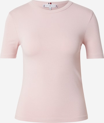 Tricou de la TOMMY HILFIGER pe roz: față