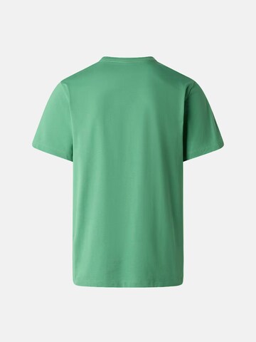 THE NORTH FACE T-Shirt 'EVOLUTION SIMPLE DOME' in Grün