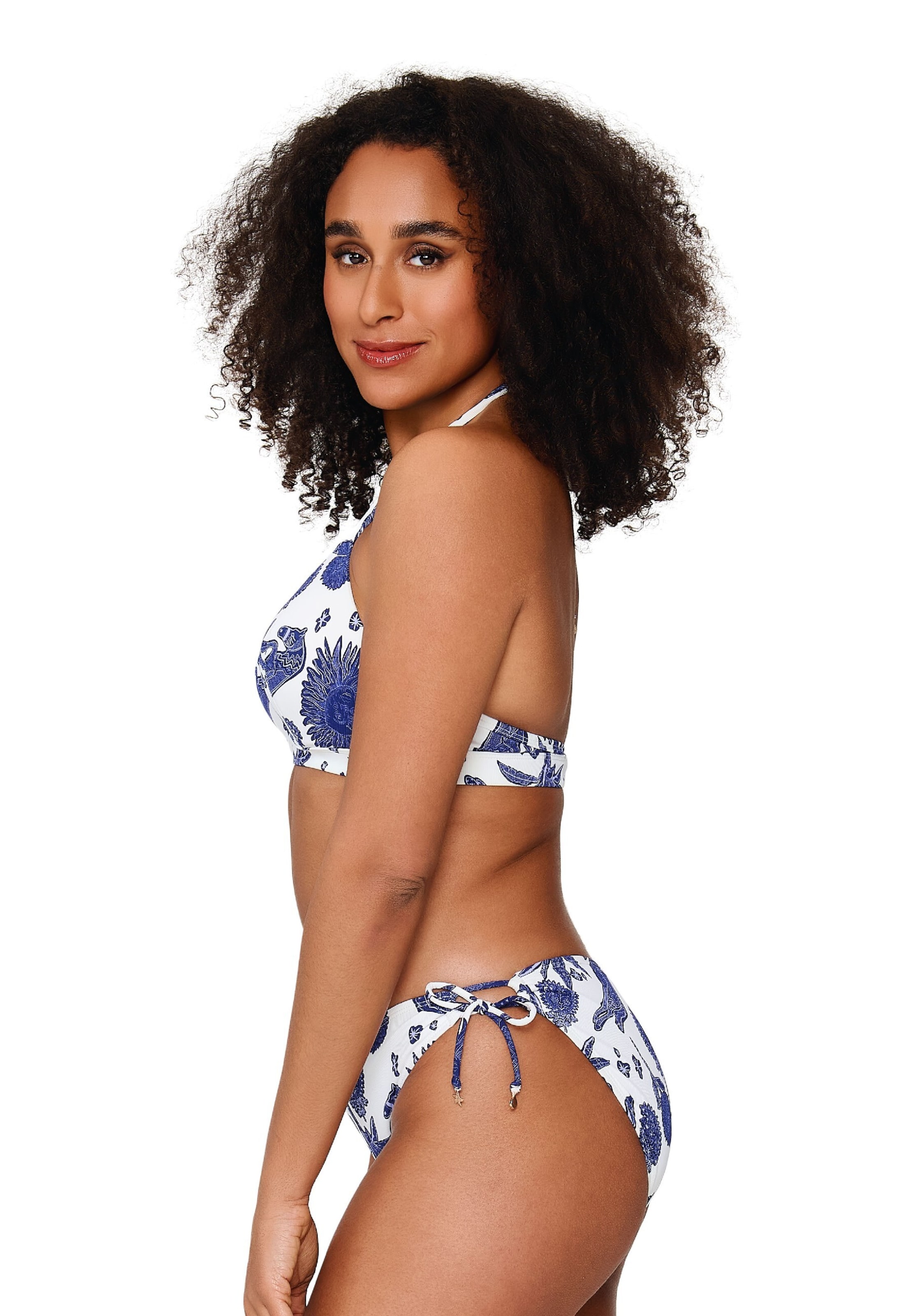 Bas de bikini LingaDore en bleu