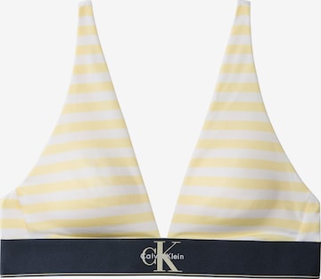 Calvin Klein Underwear BH in Gelb: Vorderseite