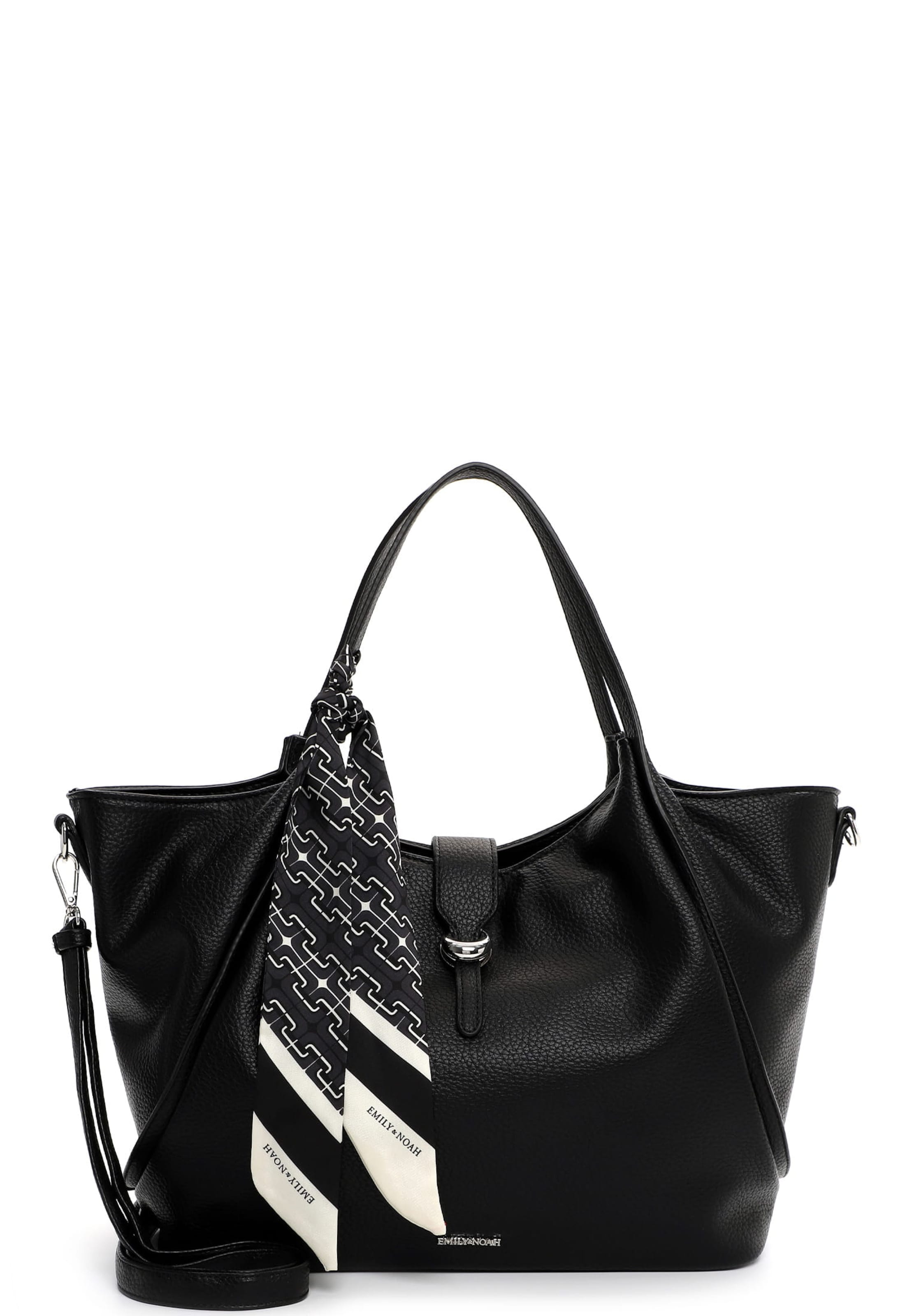 Shopper 'Hasina' di Emily & Noah in nero: frontale