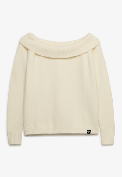 Superdry & Co Sweater in M in Wool white, Item view