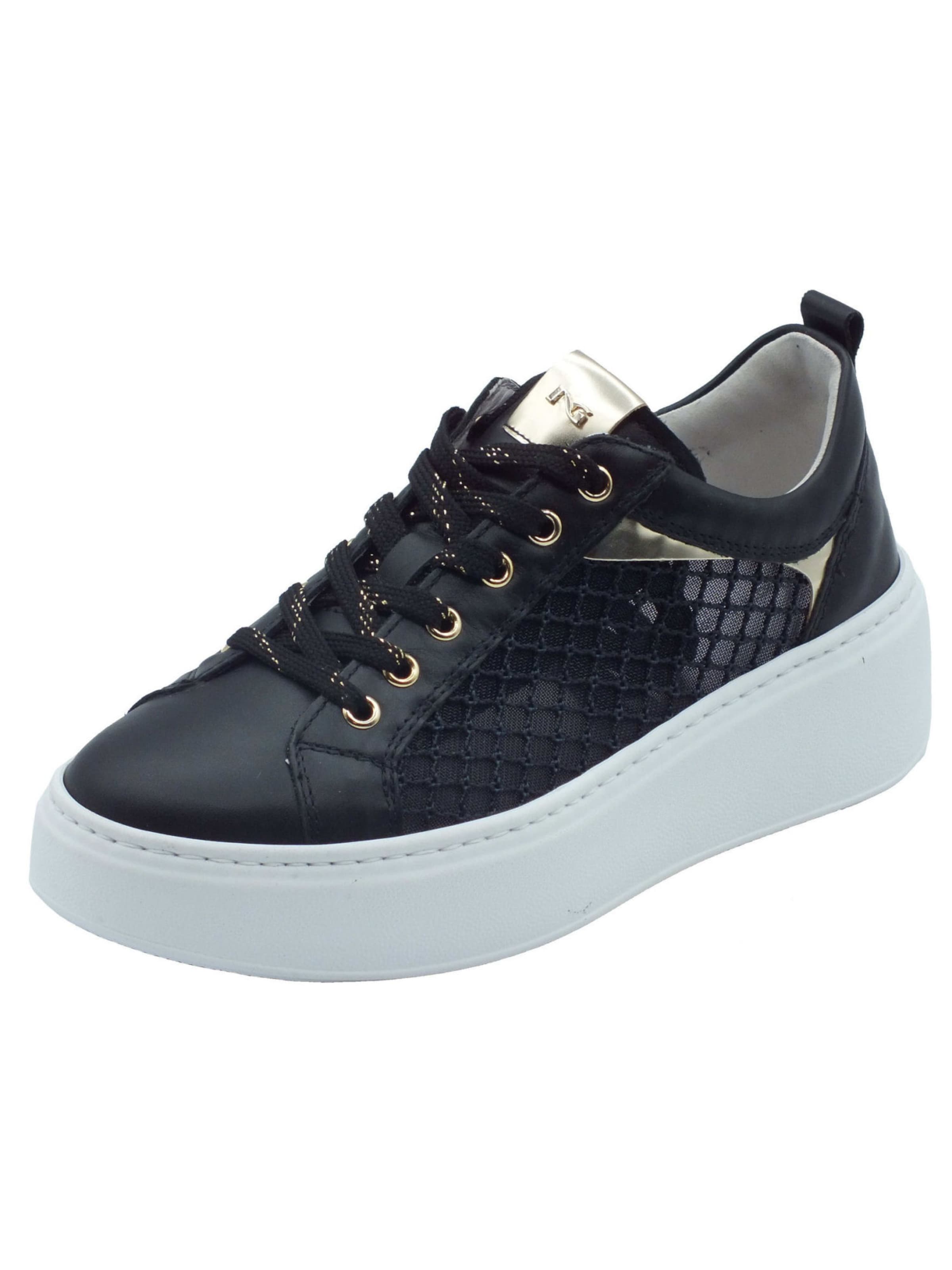 Nero Giardini Sneakers laag in 35 in de kleur Zwart, Productweergave