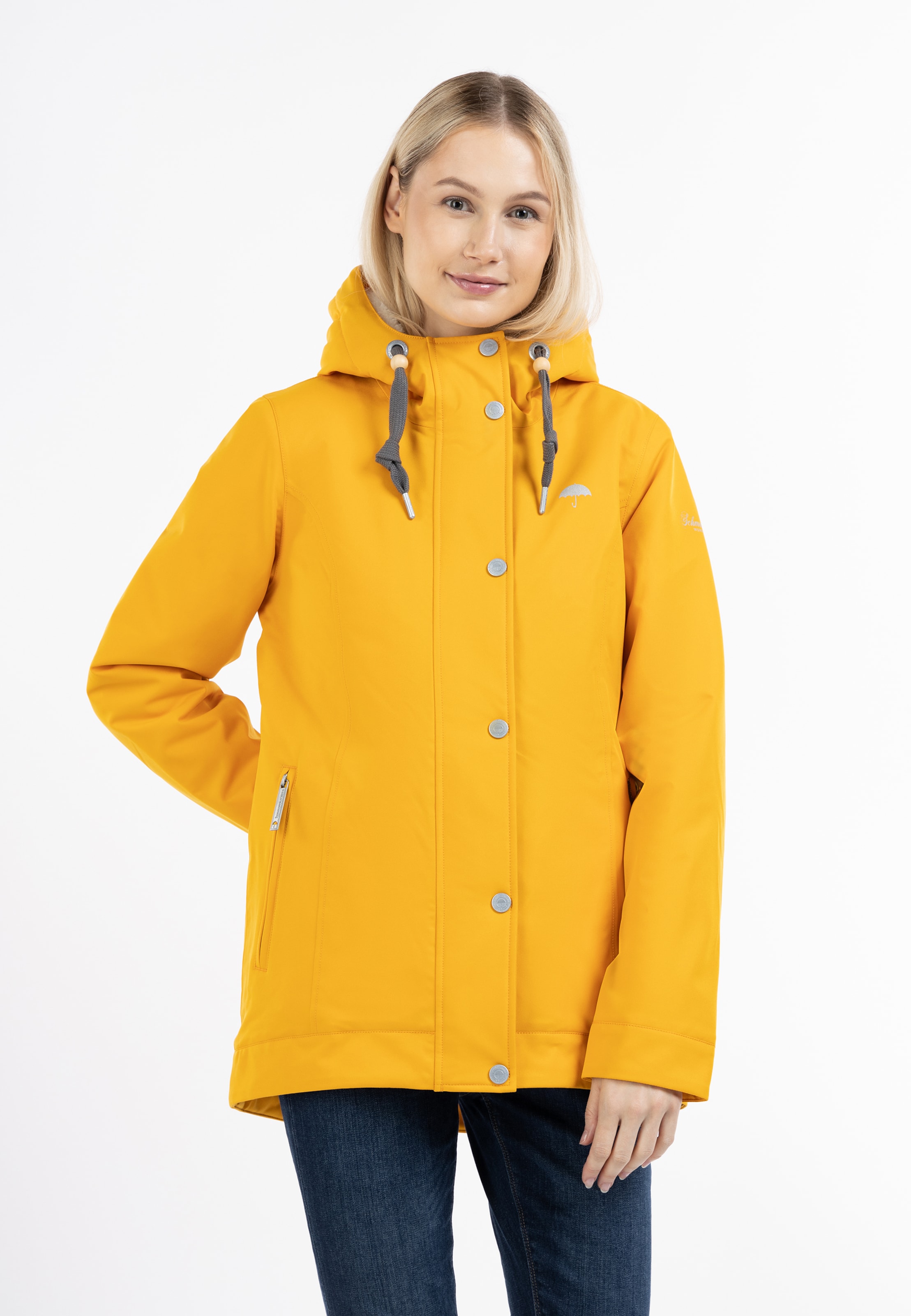 Drymaster Performance Jacket in Yellow: front
