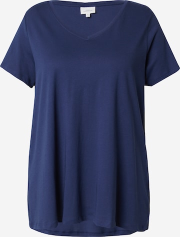 ONLY Carmakoma Shirt 'CARBonnie' in Blue: front