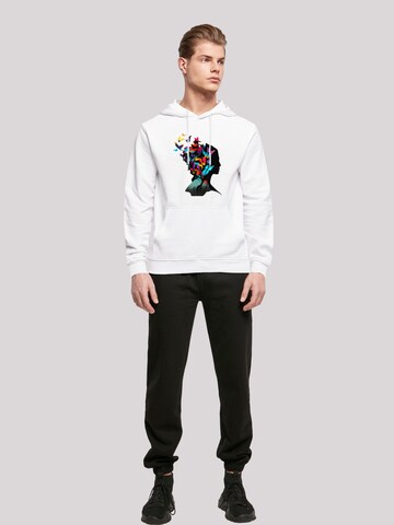 F4NT4STIC Sweatshirt 'Schmetterling' in Wit