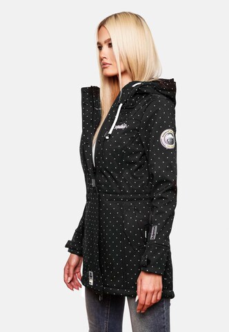 MARIKOO Raincoat 'Zimtzicke' in Black