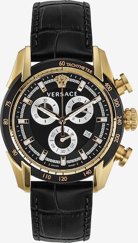 VERSACE Analoog horloge in Goud: voorkant