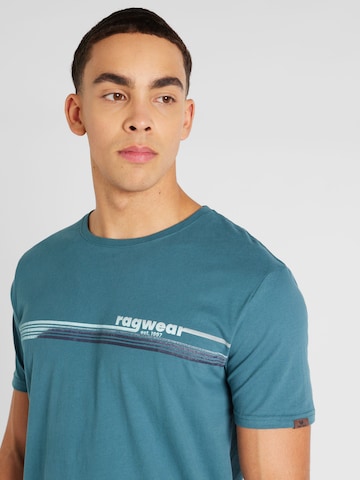 T-Shirt 'HAKE' Ragwear en bleu