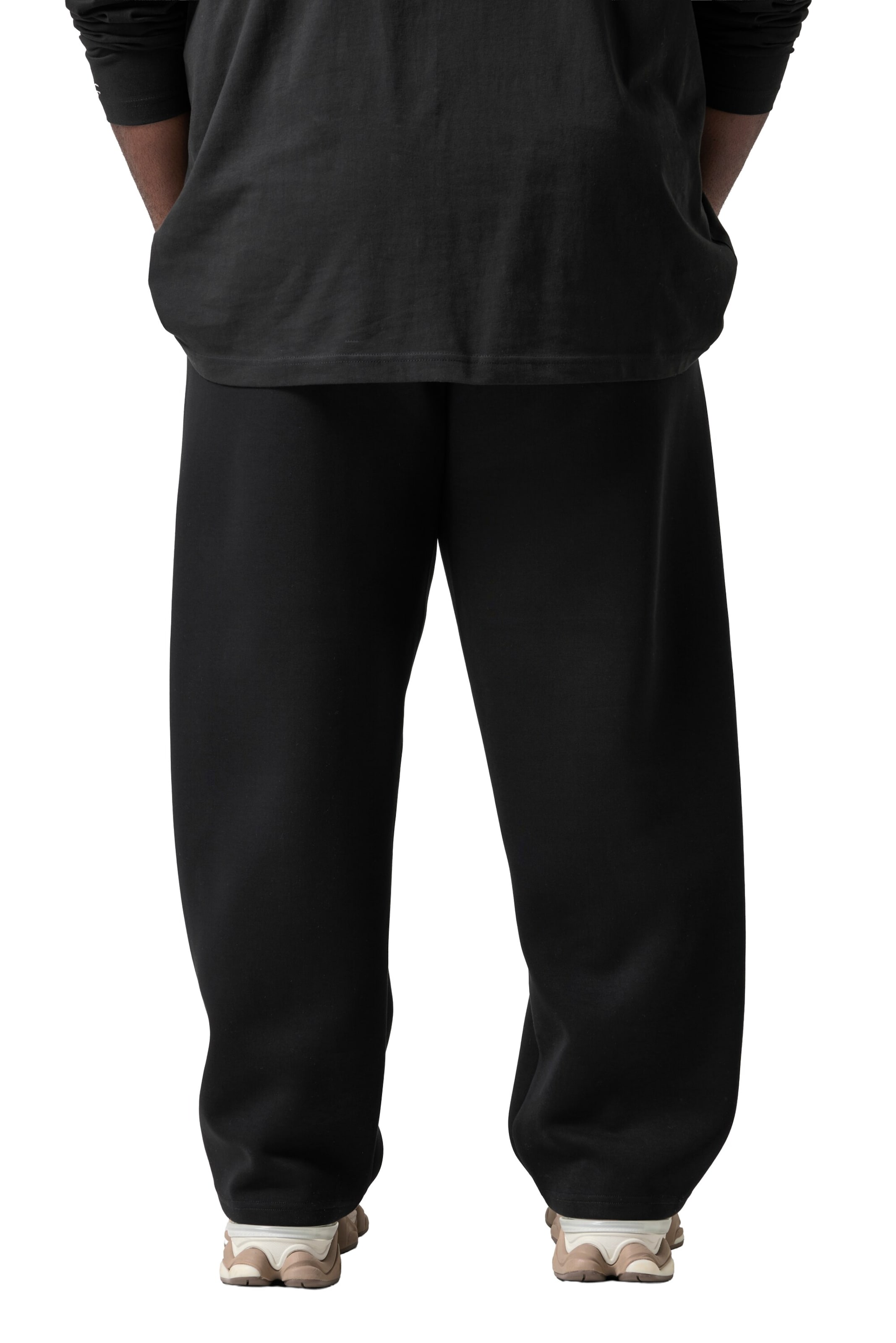 STHUGE Regular Broek in Zwart