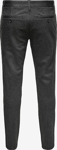 Only & Sons Skinny Chino kalhoty 'Mark' – šedá