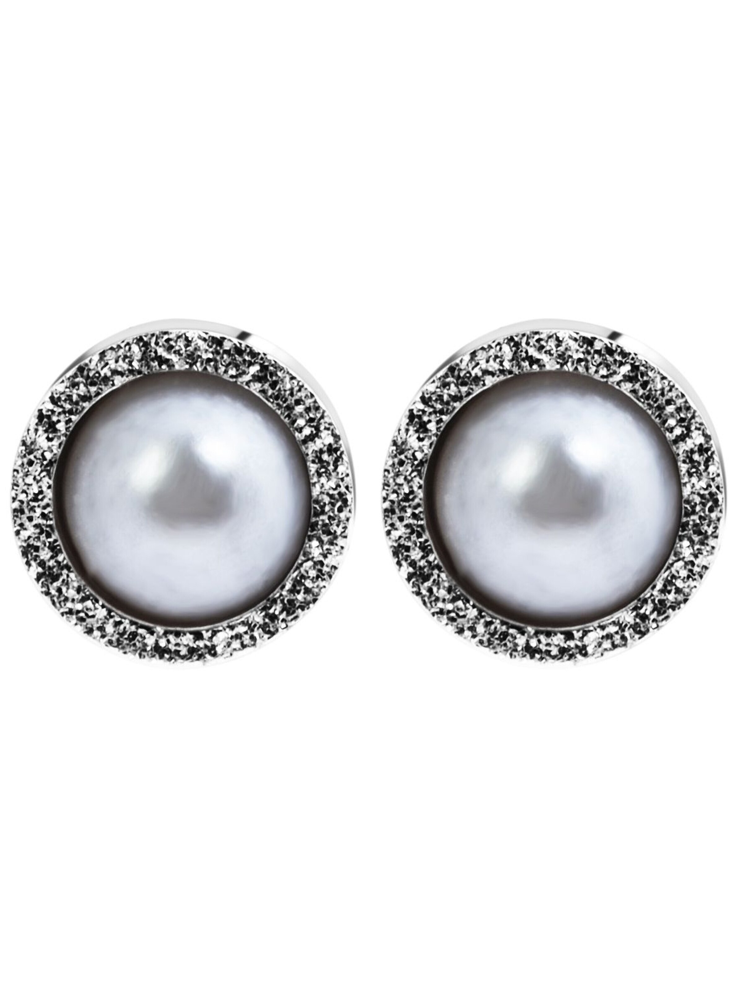 Akzent Earrings 'Edelstahl, langlebig' in Silver: front