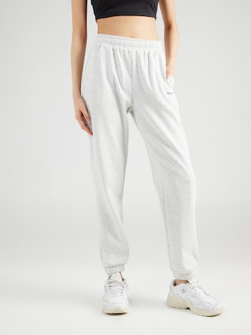 Athlecia Tapered Workout Pants 'Ruthie' in White: front