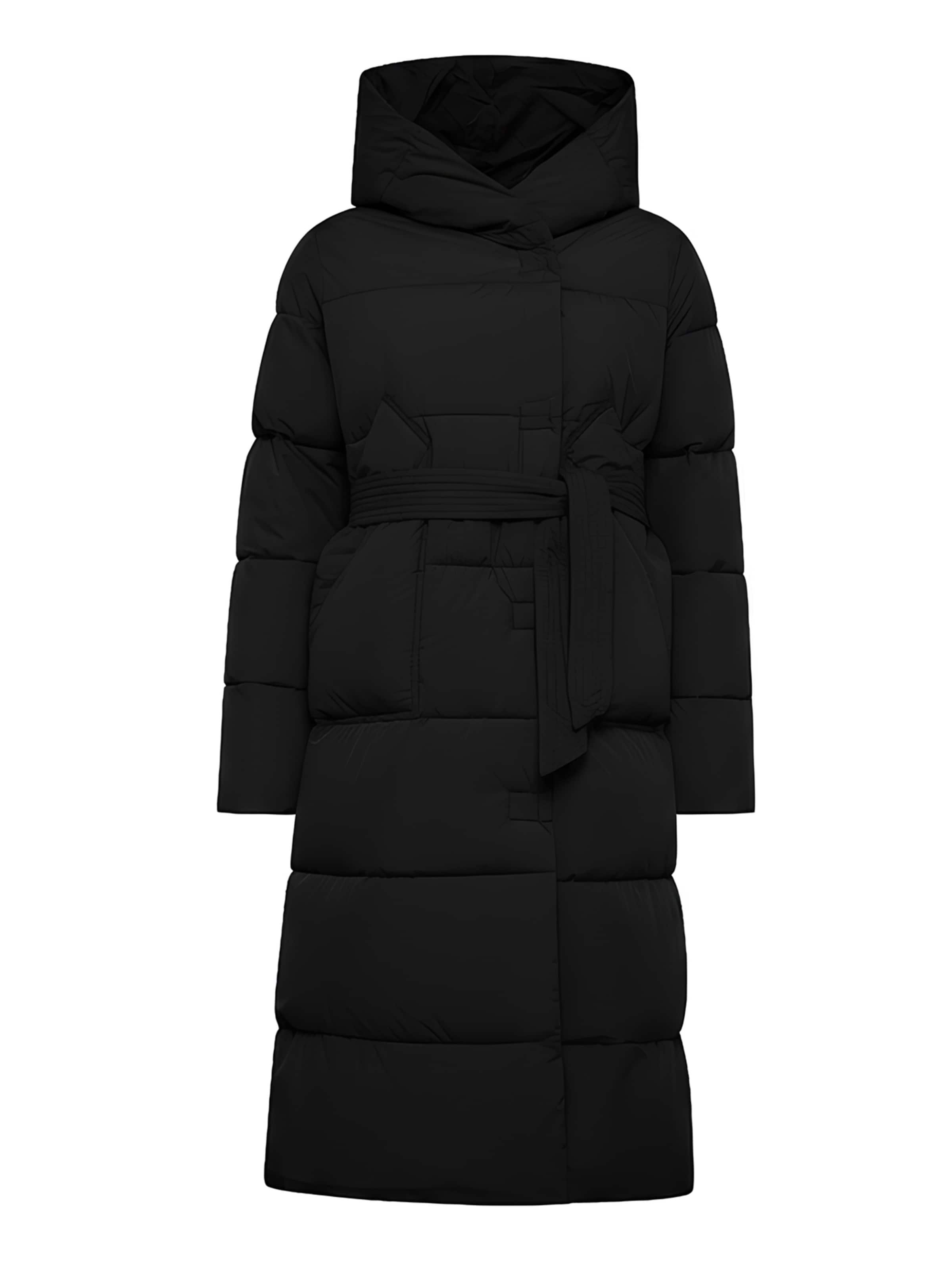 Cappotto invernale 'Elyse' di Artika Icewear in nero: frontale