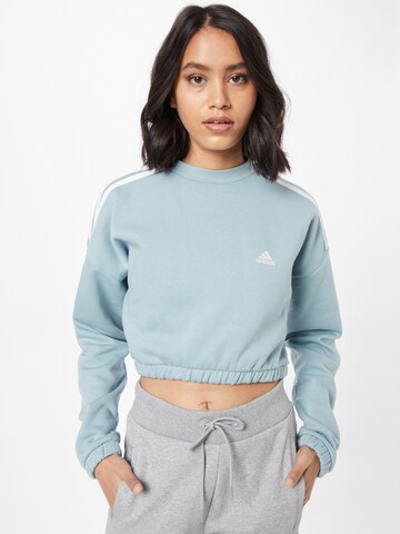 ADIDAS SPORTSWEAR Sportief sweatshirt in Blauw: voorkant