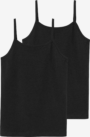 LMTD Top 'NOVE' in Schwarz: Vorderseite