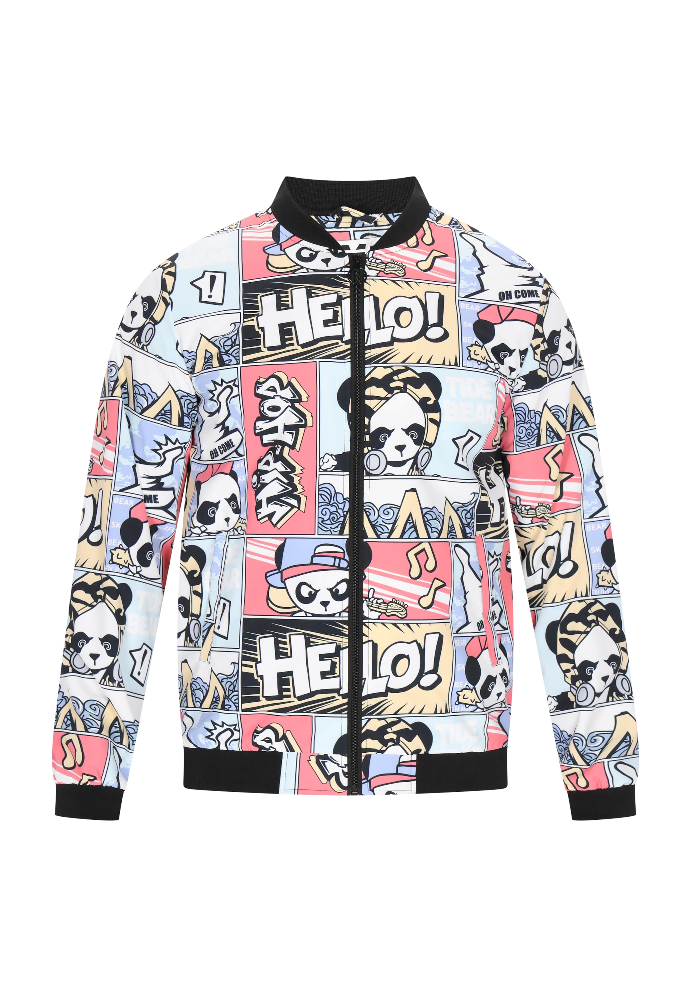 Mo ATHLSR Φθινοπωρινό και ανοιξιάτικο μπουφάν σε ανάμεικτα χρώματα: μπροστά