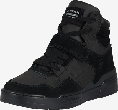 G-Star RAW Baskets hautes 'Attacc' en noir, Vue avec produit